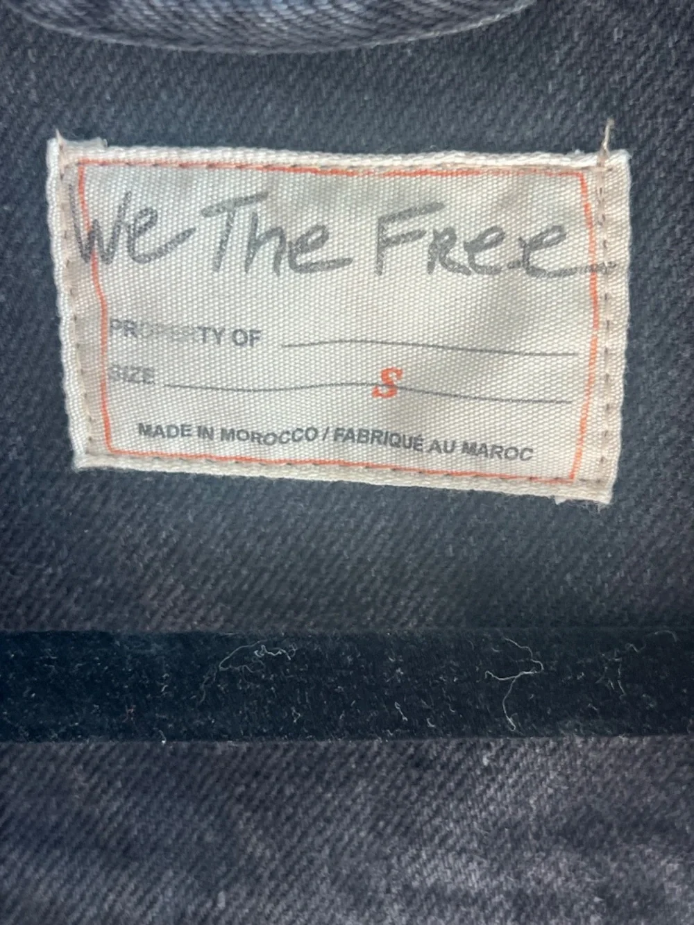 We The Free Opal Swing Denim Jacket Size small - Picture 5 of 5